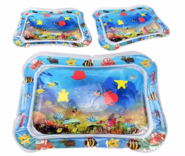 Premium Inflatable Tummy Time Water Mat – Baby Sensory Playmat for 0–12 Months - Image 2